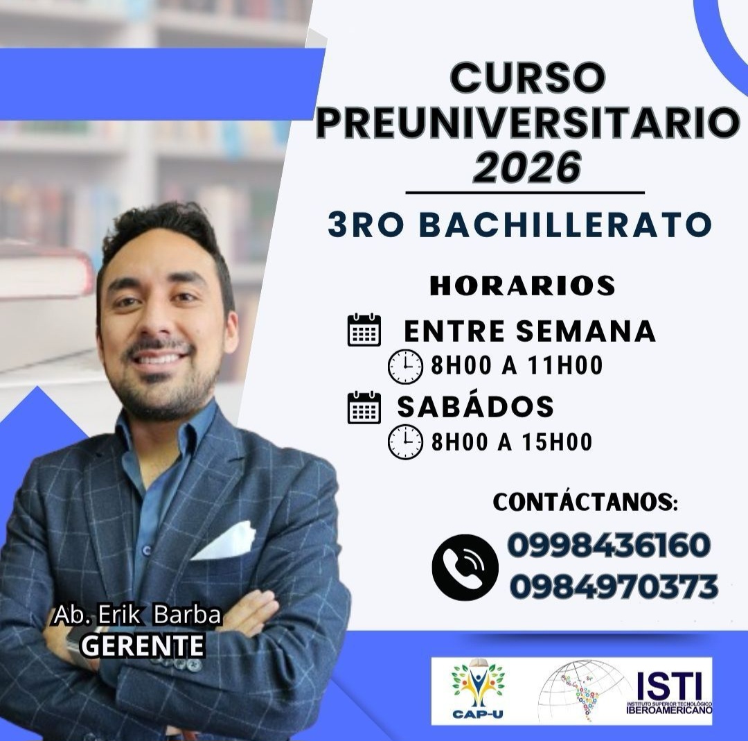 PREUNIVERSITARIO 2026