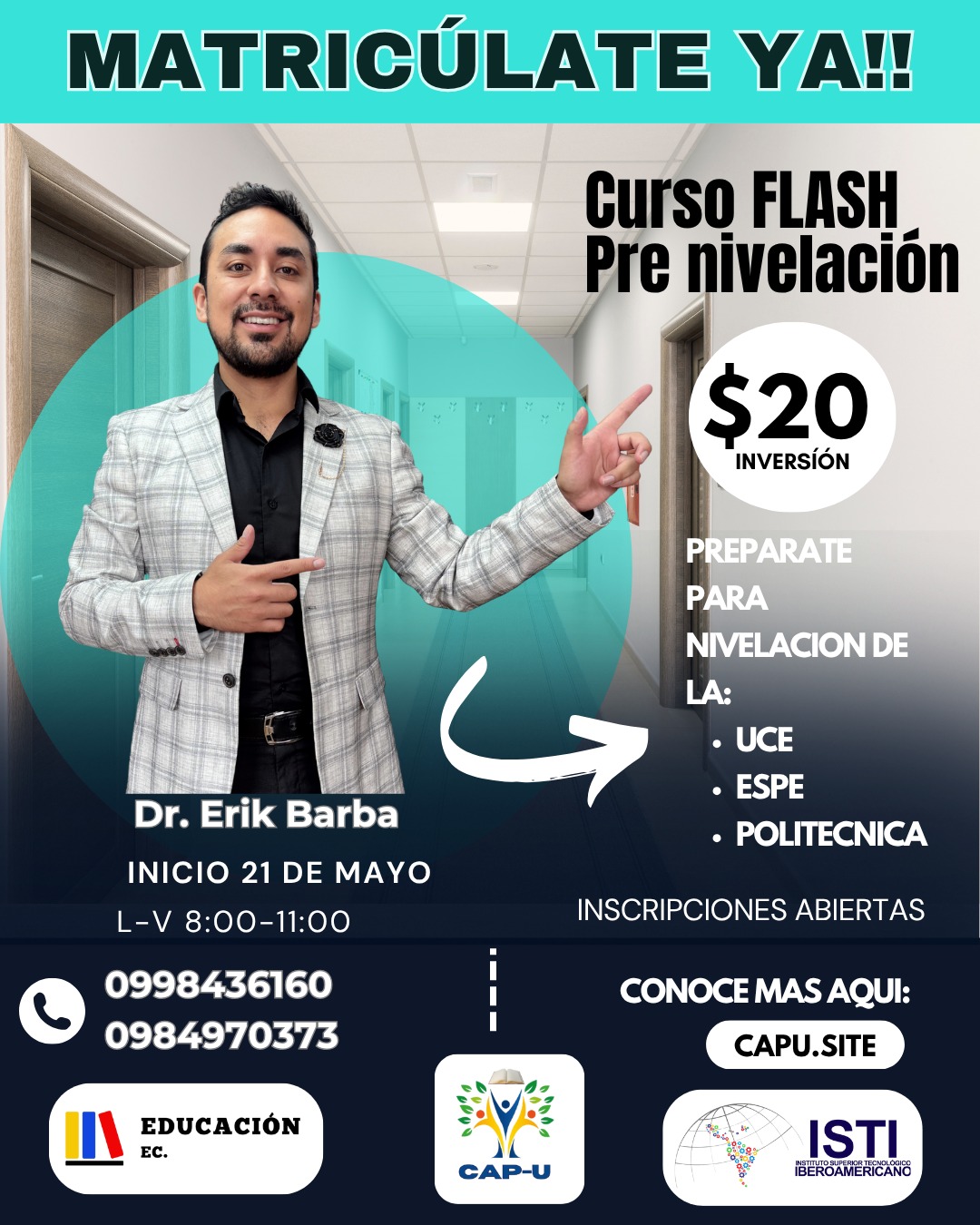 CURSO FLASH PRE NIVELACIÓN
