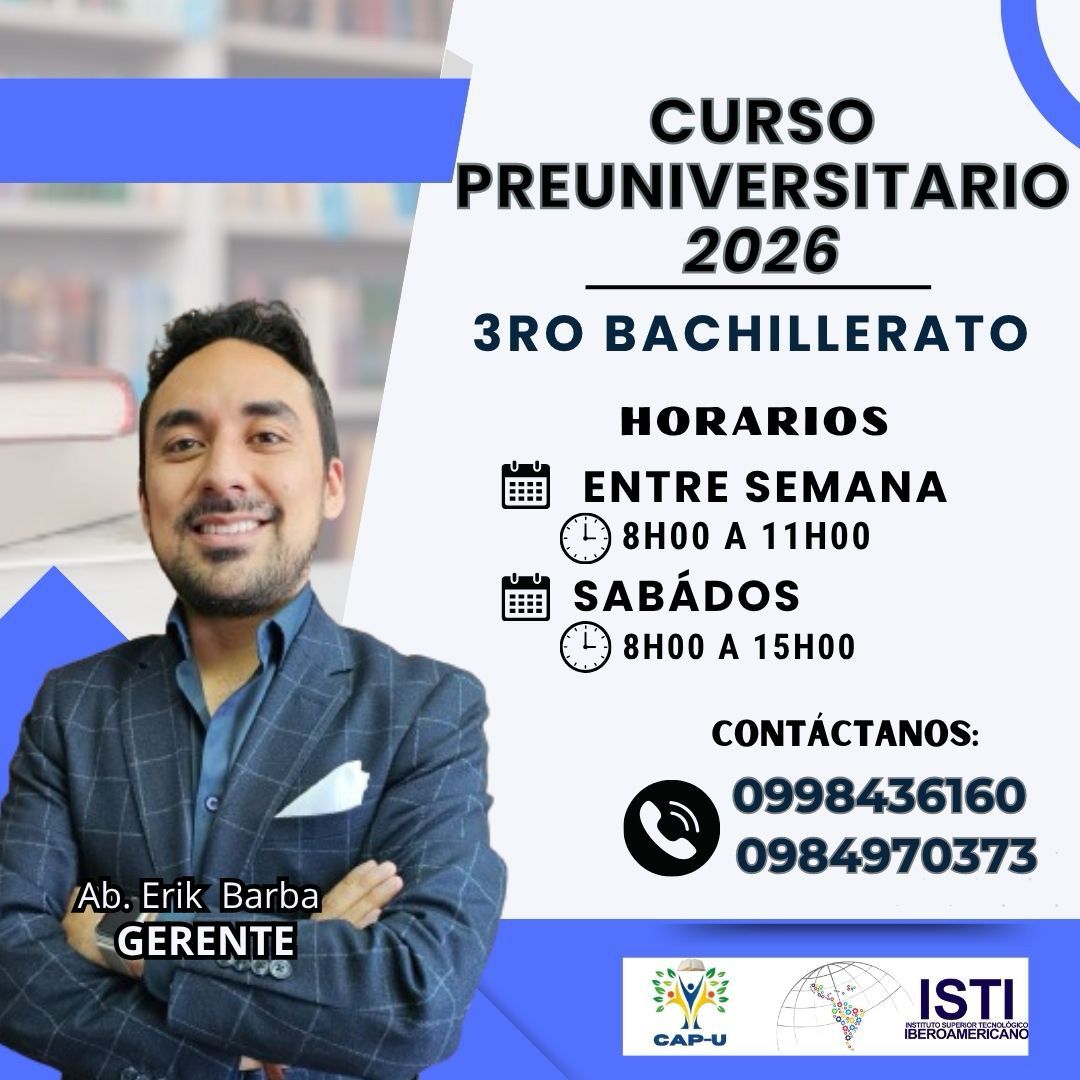 PREUNIVERSITARIO 2026